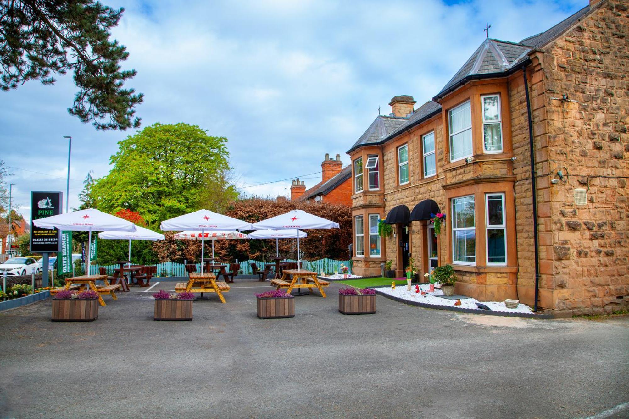 Pine Lodge Hotel & Restaurant Mansfield Kültér fotó